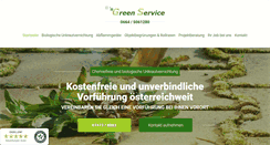 Desktop Screenshot of green-service.at